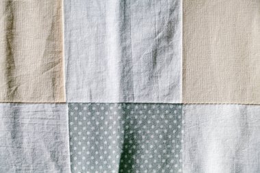 Yakın çekim patchwork ekose