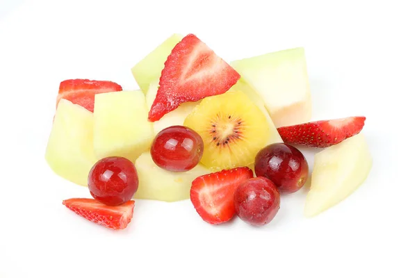 Plasterkach mieszanych owoców platte — Zdjęcie stockowe