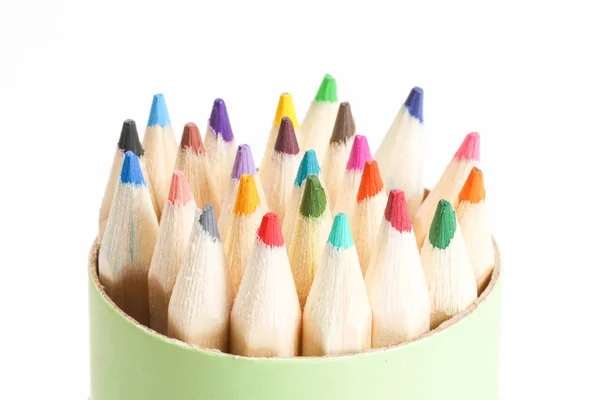 Lápiz de color de madera colorido — Foto de Stock