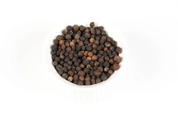 Pimienta negra cruda seca —  Fotos de Stock