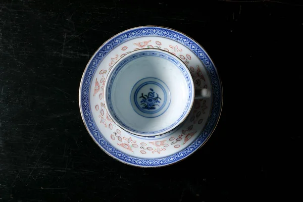 Tea cup saucer — Stock Photo, Image