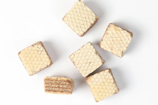 Ctunchy Wafer Biscuit — Fotografie, imagine de stoc