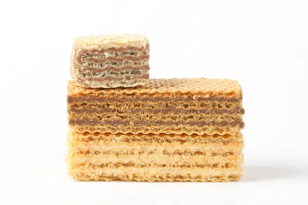 Ctunchy oplatky sušenky — Stock fotografie