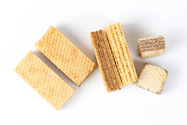 Biscotto di wafer croccante — Foto Stock