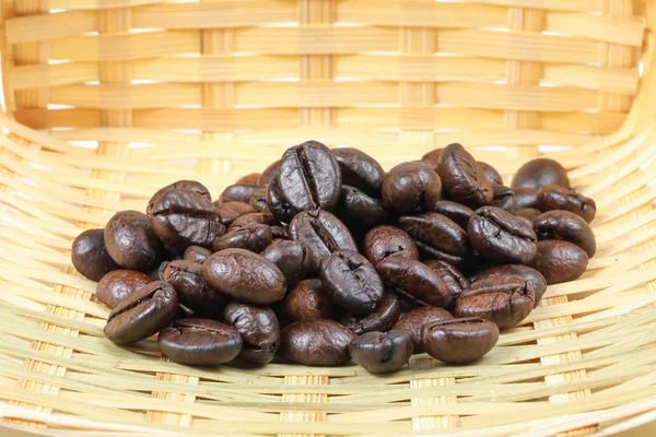 Grano de café tostado oscuro —  Fotos de Stock