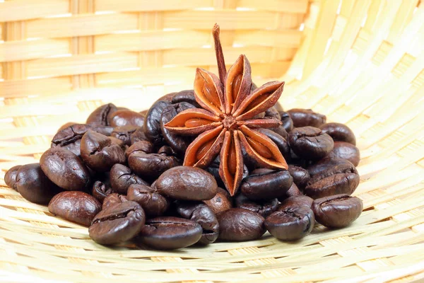 Star Anise Coffee bean — Stock Photo, Image