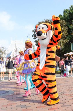 Lantau Island, Hong Kong-05 Nisan 2017:-Hong Kong Disneyland
