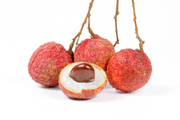 Lychee de fruits juteux mûr — Photo