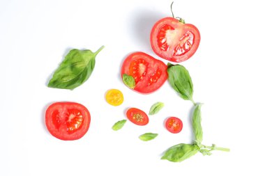 domates ve fesleğen 