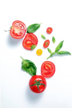 domates ve fesleğen 