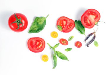 domates ve fesleğen 