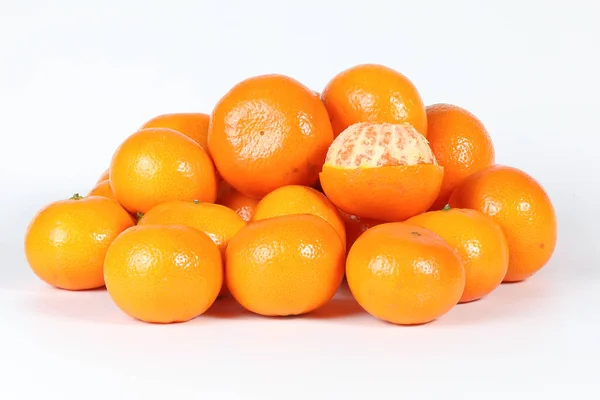 Мандаринский оранжевый мандарин — стоковое фото