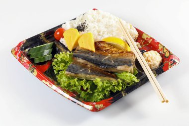 Teriyaki uskumru saba balık