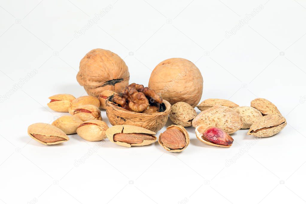 Walnut Almond pistachio 