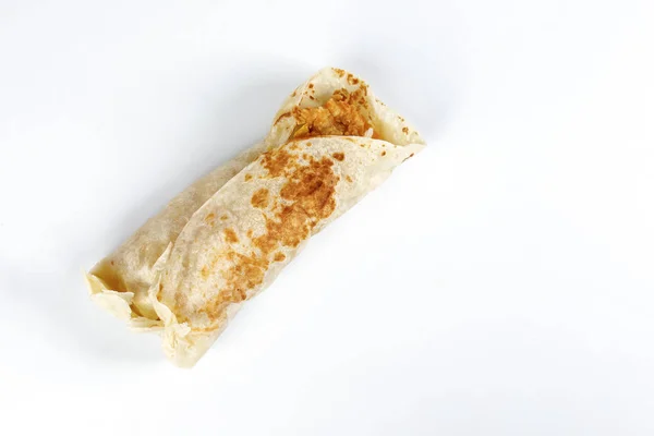 Amigo profundo crocante frango concurso queijo tortilla rolo — Fotografia de Stock