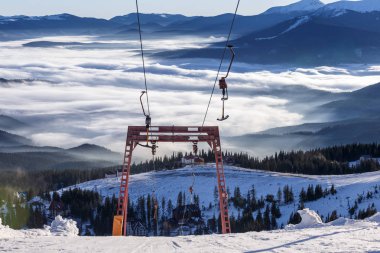 Dragobrat ski resort, Ukrayna, Karpat Dağları