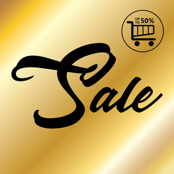 Försäljning. Black Friday. Lyxiga gold web banner. Försäljning inskription formgivningsmall. Svart fredag banner. Upp till 50% rabatt vektor. Reklam bakgrund. Försäljning erbjudande. Försäljning rabatt salu transparent 2017. Etikett. Label-tagg. Etiketten prislapp. Prislapp — Stock vektor