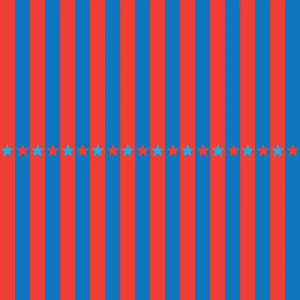 American Presidential Election 2016 seamless striped pattern. USA 2016. For Election day, Vote - Web banner, Poster or brochure template. Vector illustration. — Stock Vector