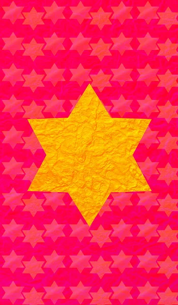 Star of David background. David stars banner. Jewish Holiday stars. Gold stars wallpaper. Israel symbol.