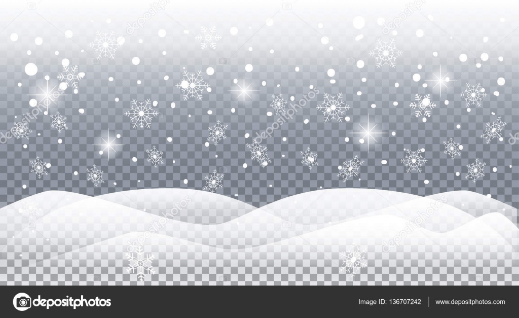 Premium Vector  Beautiful falling snow flakes design snowflakes falling  christmas decoration christmas snow many