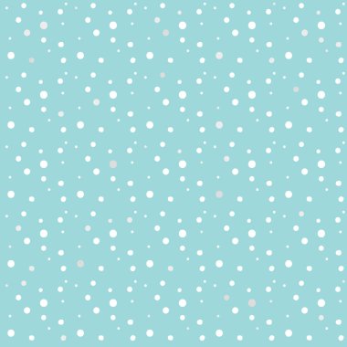 Kusursuz kar deseni Mutlu Noeller ve mutlu yeni yıl 2022 tebrik kartları için arka planda kar, ışıltı kar taneleri çizgi film Noel süsleri kış tatili klasik kar taneleri mavi arka plan işareti boşluk