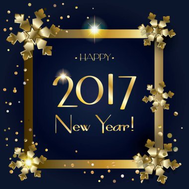 Vektör Mutlu Noeller ve mutlu yıllar tebrik kartları kar, köknar ağacı, ışıltı, kar taneleri. Noel Altın Madalyası. Kış Tatili Lüks Posteri