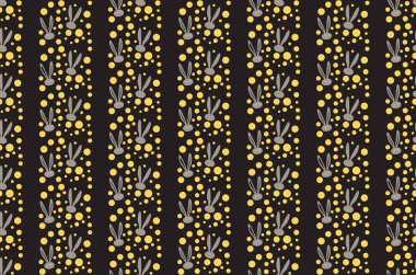 Paskalya tavşanı desen. Vektör çizim. Moda, tekstil. Tavşan yazdırın. Tatil arka plan bahar. Anten arka plan. Vintage. Tekstil, moda, moda tasarım.