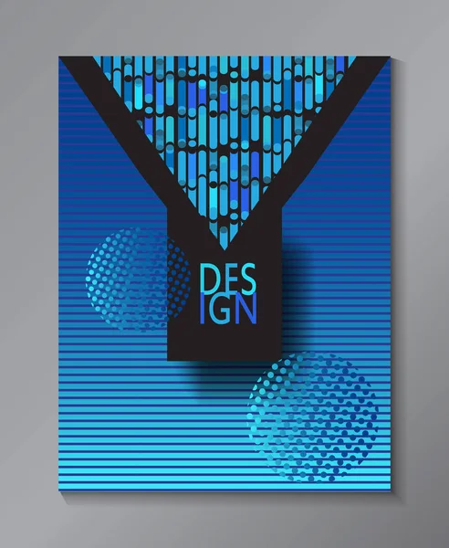 Rezumat fundal minim de design. Concept Design pentru aspectul broșurii de afaceri, copertă modernă, raport anual, poster, banner futurist cu forme dinamice geometrice, linii, textură transparentă. Linii și cercuri la modă tapet decor dinamic modern — Vector de stoc