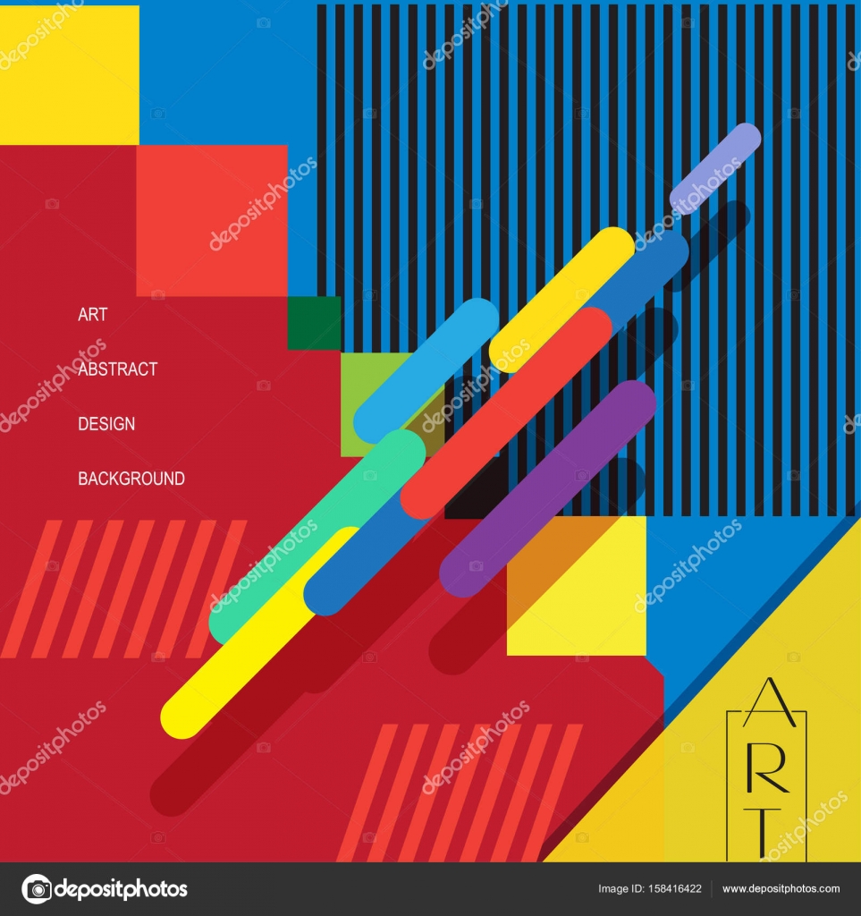 Abstrakte Poster Moderne Kunst Design Business Broschüre Layout