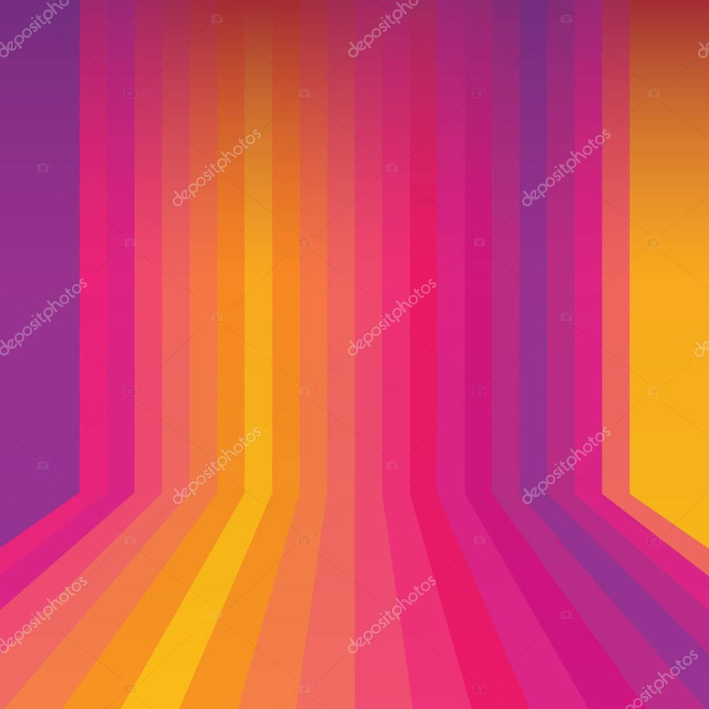 Abstract web banner multicolored, with followers icons, social media wallpaper follower logo. Dynamic perspective shapes sunset color gradient background. Modern design. Hipster Vector illustration 2024