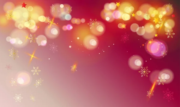 Abstrato bokeh luzes de fundo. Papel de parede efeito luzes desfocadas para Feliz Ano Novo e Natal, Feriado, Carnaval, Festa de aniversário, cartão de felicitações de luxo, cartaz, convite, Banner publicitário, Decoração de Natal, modelo de vetor festivo . —  Vetores de Stock