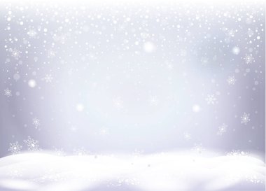 Işıklar, güzel kar dağ, düşen kar taneleri, büyü ile karlı manzara parıldıyor Noel şeffaf kar yağışı Merry Christmas ve yeni yıl tebrik kartı, davet, el ilanı, duvar kağıdı, hediye kartı 2018 kış tatili arka plan boş sayfa