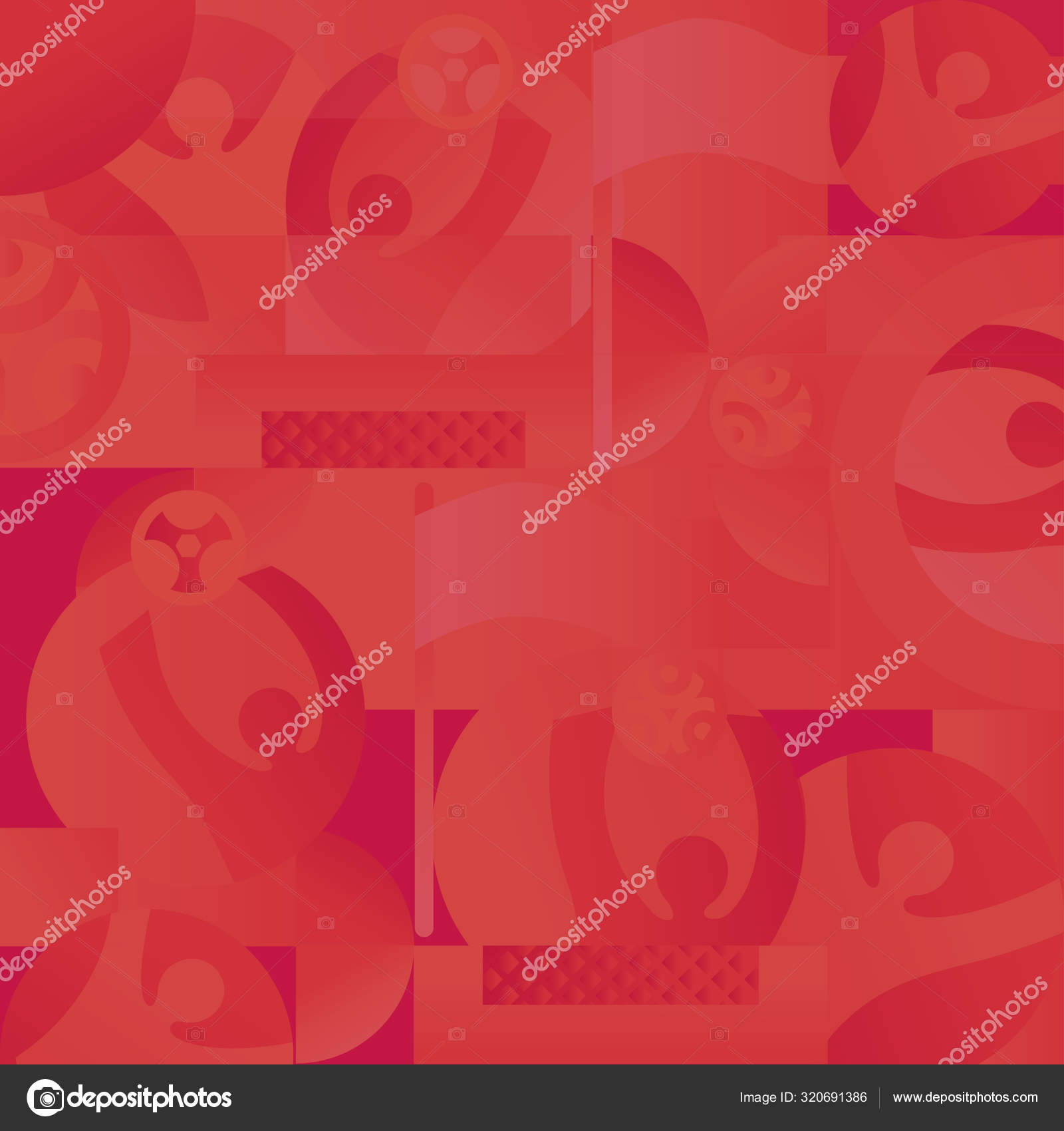 Soccer European Championship Abstract Red Background Soccer Seamless Pattern Stock Vector C Sofiartmedia Gmail Com