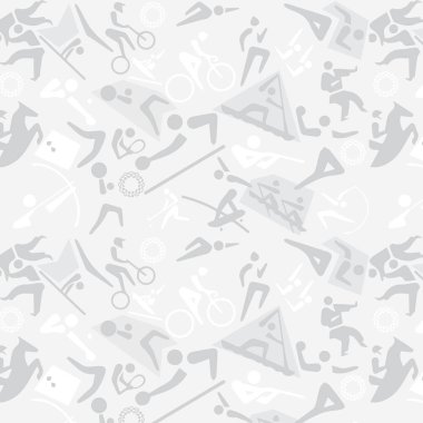 2024 Tokyo Yaz Olimpiyatları ve Paralimpik Oyunları soyut geometrik modern Uluslararası Dünya Yarışması Japon monokrom dikişsiz spor konsepti piktogram ikonları karate, tırmanma, sörf, kaykay, beyzbol softball Miraitowa vektörü