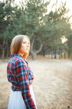 Amerikan tarzı sevimli gelin