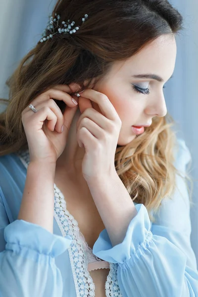 Güzel Sanatlar portre bir vintage bir kız giydir