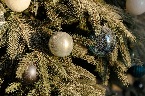 Details und Objekte einer schönen weihnachtlichen Einrichtung — Stockfoto