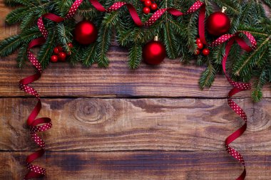 Yeni yıl ve Noel arkaplanı