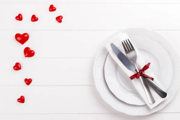 Romantic table setting — Stock Photo, Image