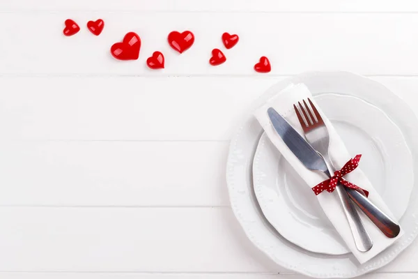 Romantic table setting — Stock Photo, Image