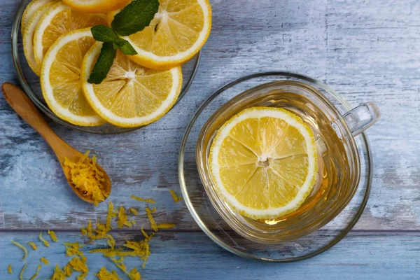 Limonlu çay