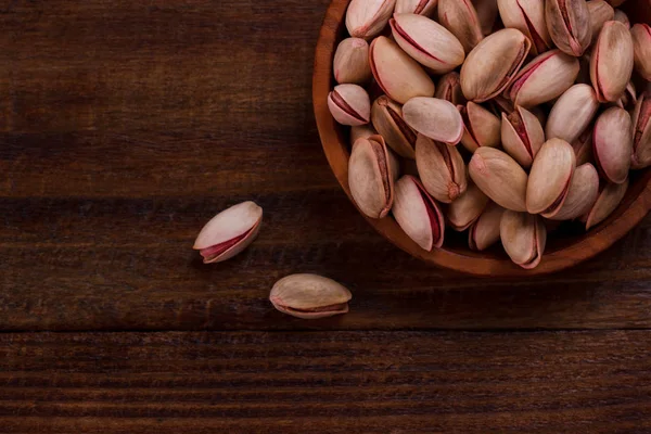 Shelled pistachio nuts — Stock Photo, Image