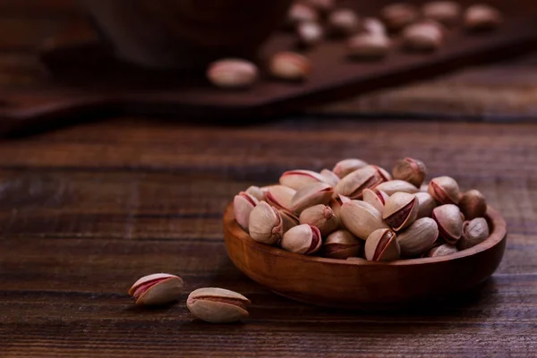 Shelled pistachio nuts — Stock Photo, Image