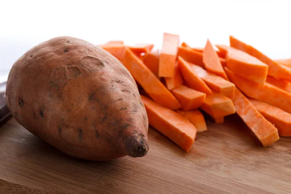 Patatas dulces crudas — Foto de Stock