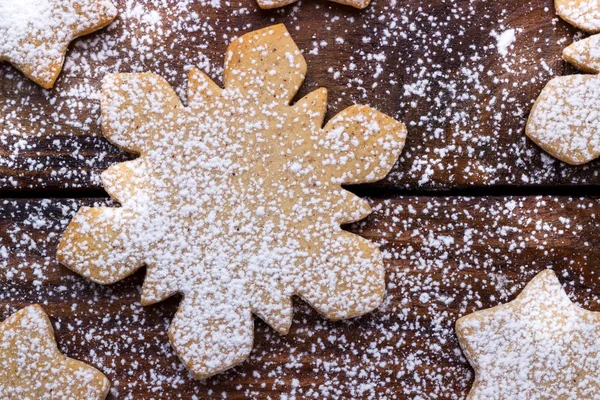 Vorgeschichte zum Weihnachtsbacken — Stockfoto