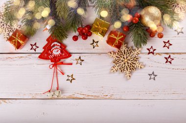 Noel süslemeleri arka plan