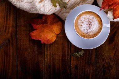 Sıcak kahve kapuçino