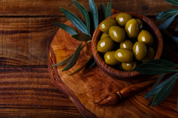 Olives grecques vertes — Photo