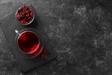 Sağlıklı amberçiçeği çayı