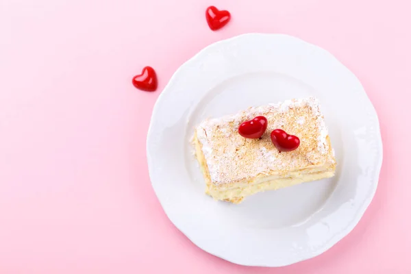 French Mille feuille cake — Stock Photo, Image
